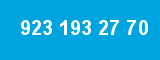 923 193 27 70